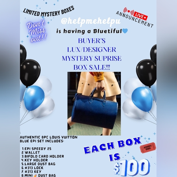 💙CLOSED💙 BLUETIFUL  BUYER'S LUX/DESIGNER  MYSTERY SURPRISE - Picture 3 of 13